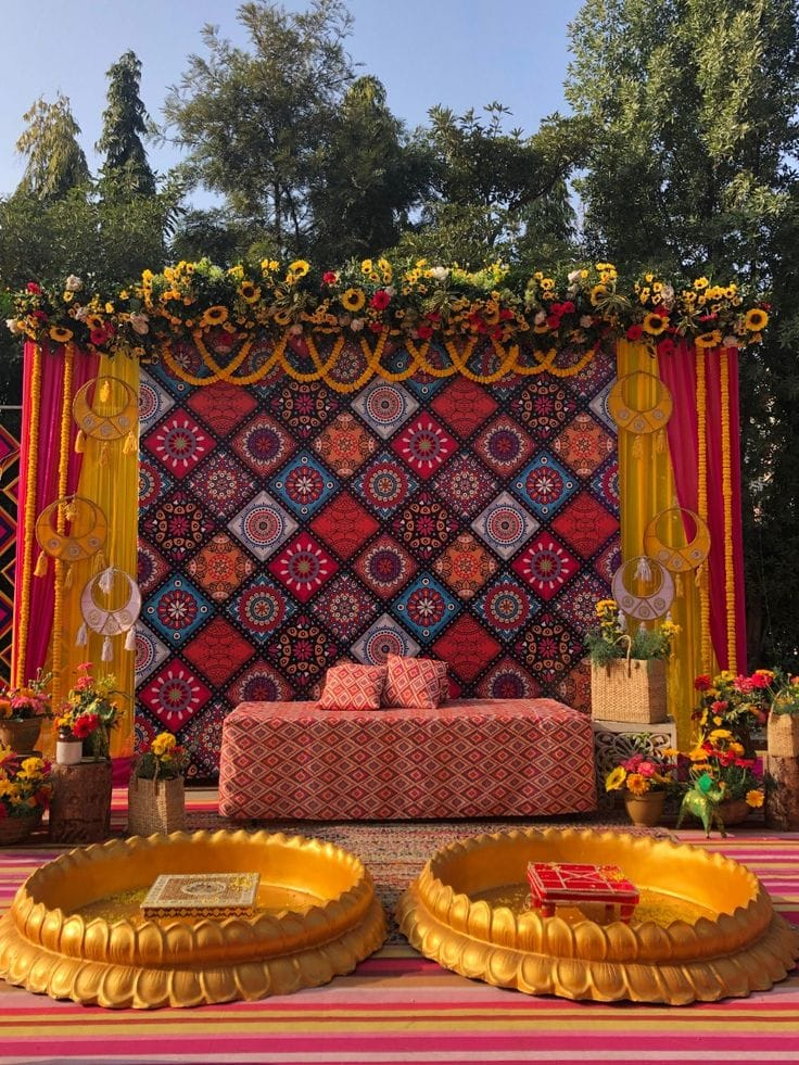 Haldi Decoration